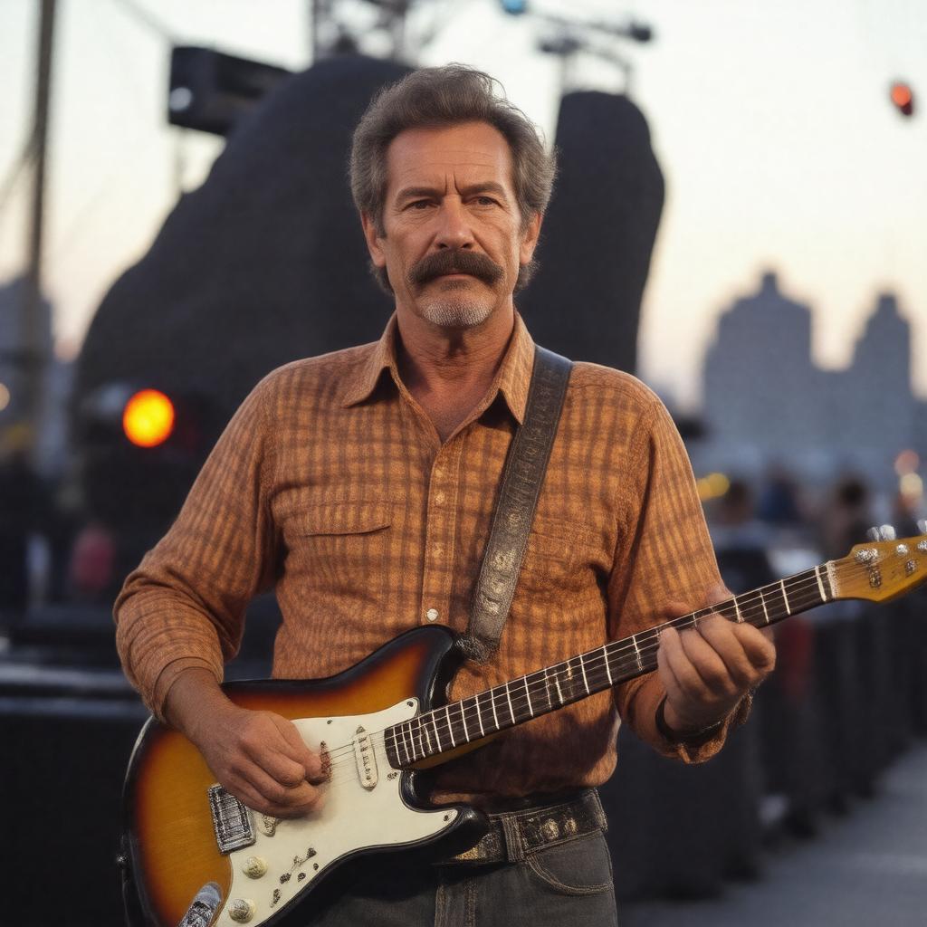 AI-created image of Phil Lynott