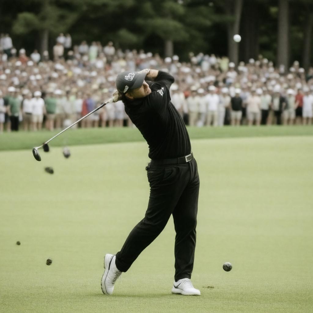 AI-created image of Phil Mickelson