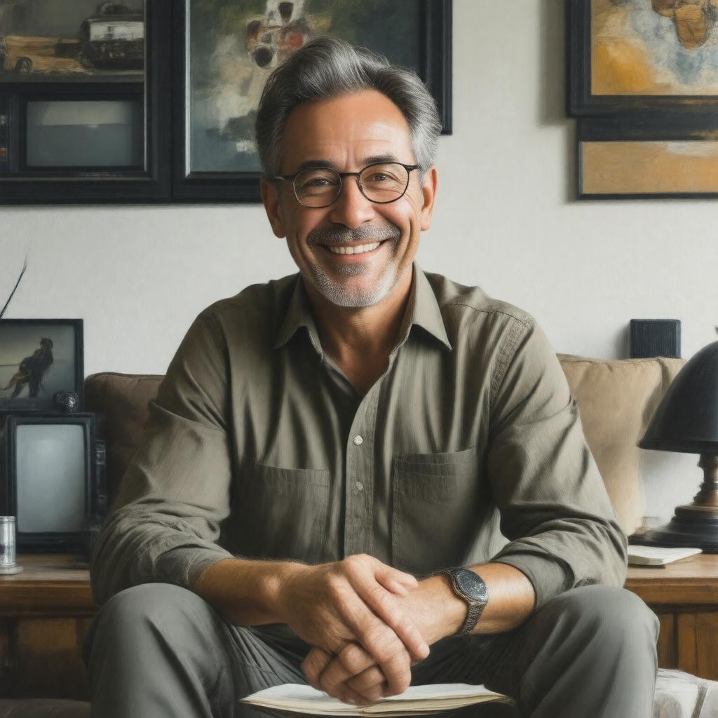 AI-created image of Phil Rosenthal