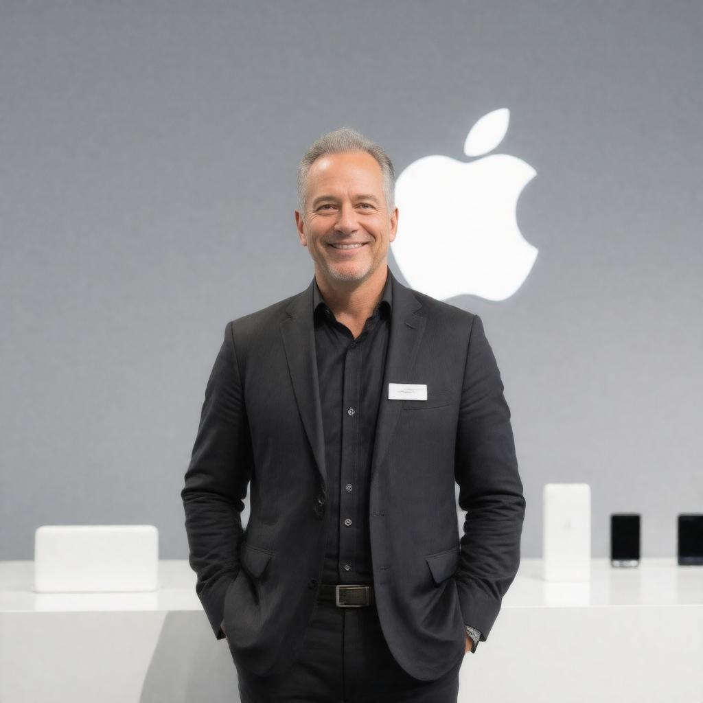 AI-created image of Phil Schiller