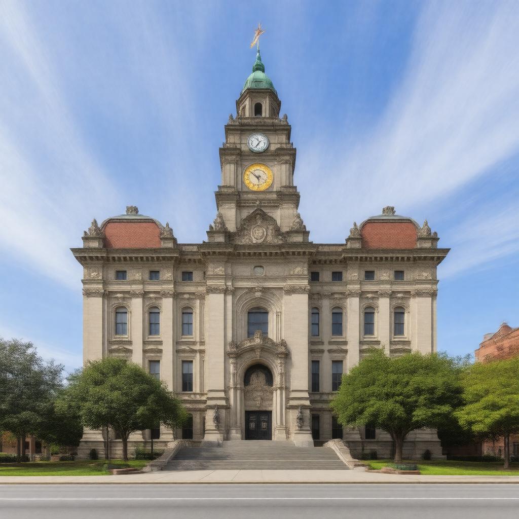 AI-created image of Philadelphia City Hall