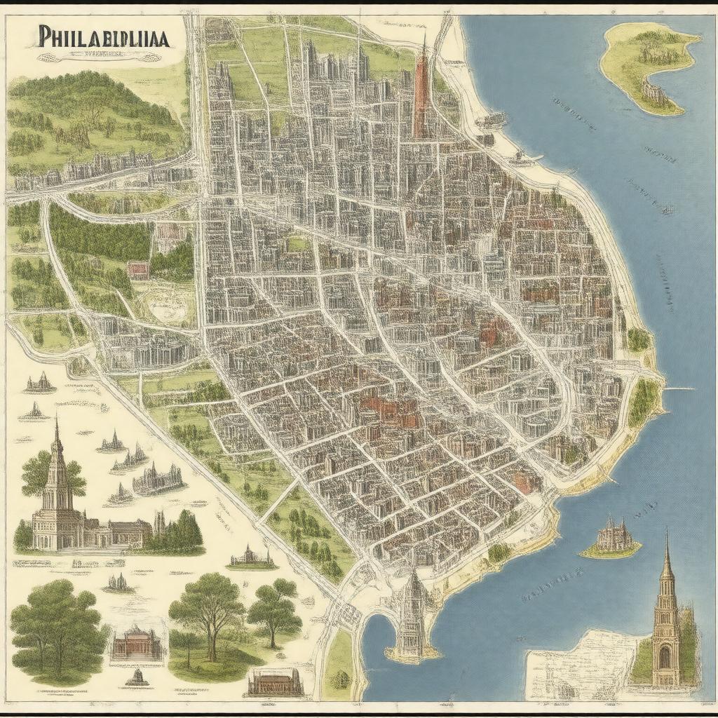 AI-created image of Philadelphia County