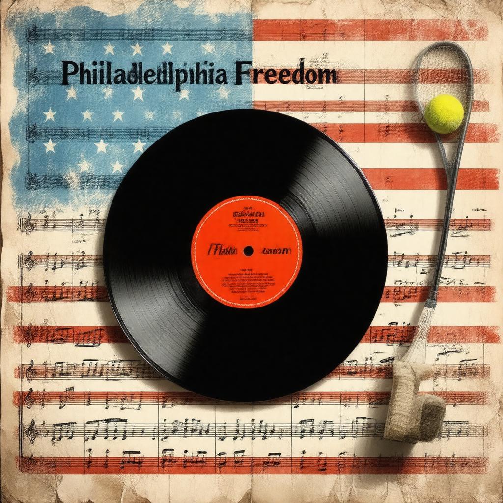 AI-created image of Philadelphia Freedom