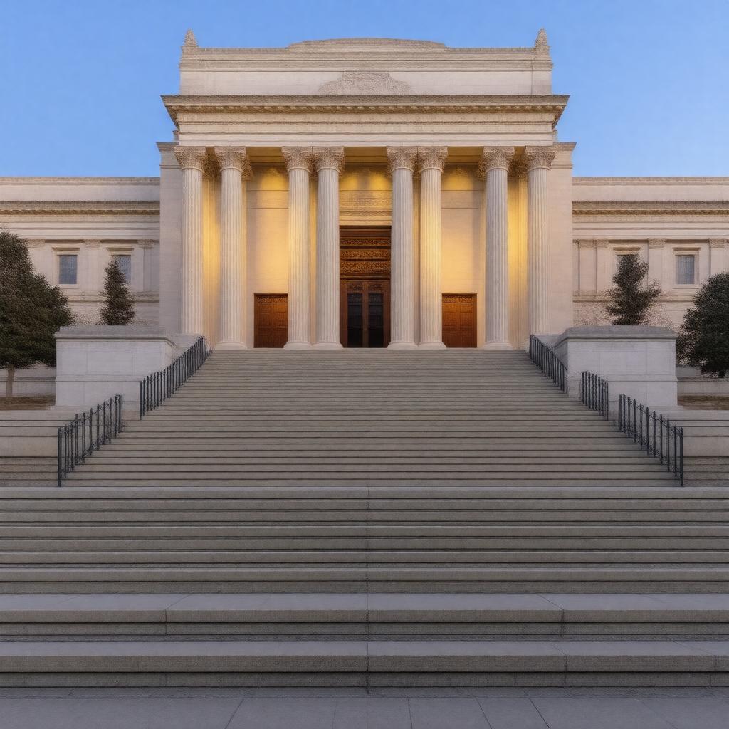 AI-created image of Philadelphia Museum of Art