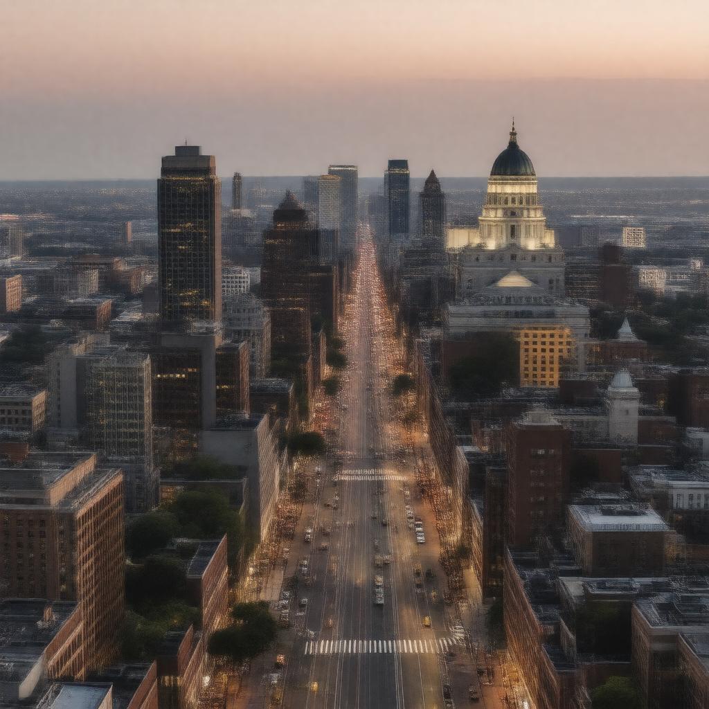 AI-created image of Philadelphia, Pennsylvania