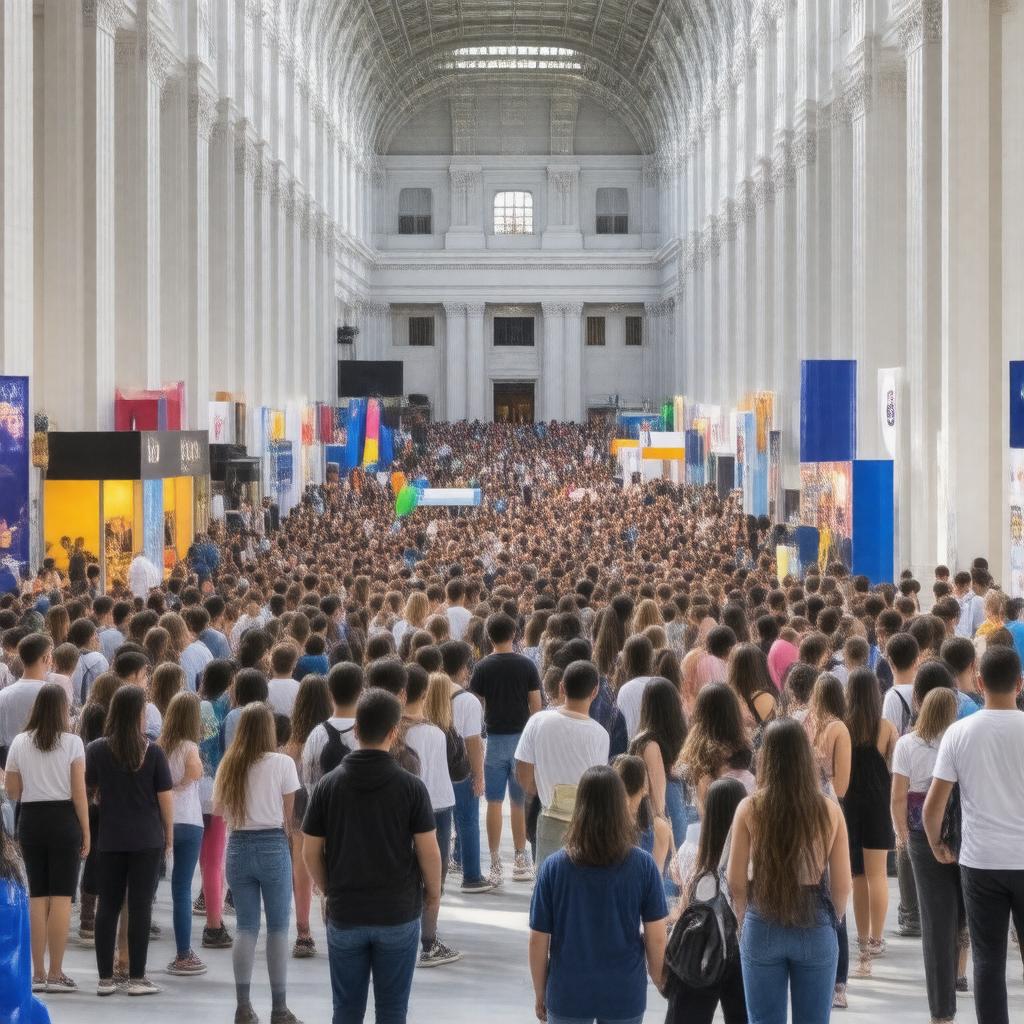 Click to view larger image AI-created image of Philadelphia Science Festival