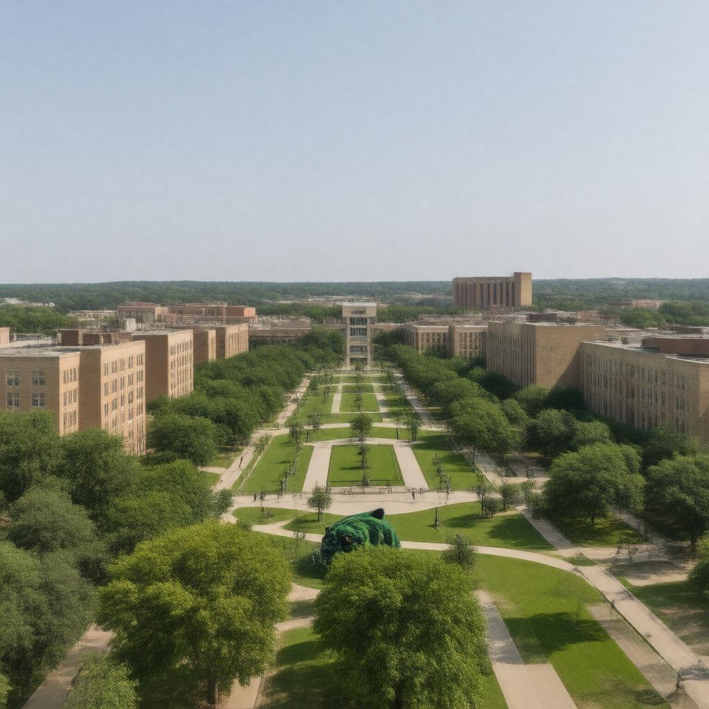 AI-created image of Philander Smith College