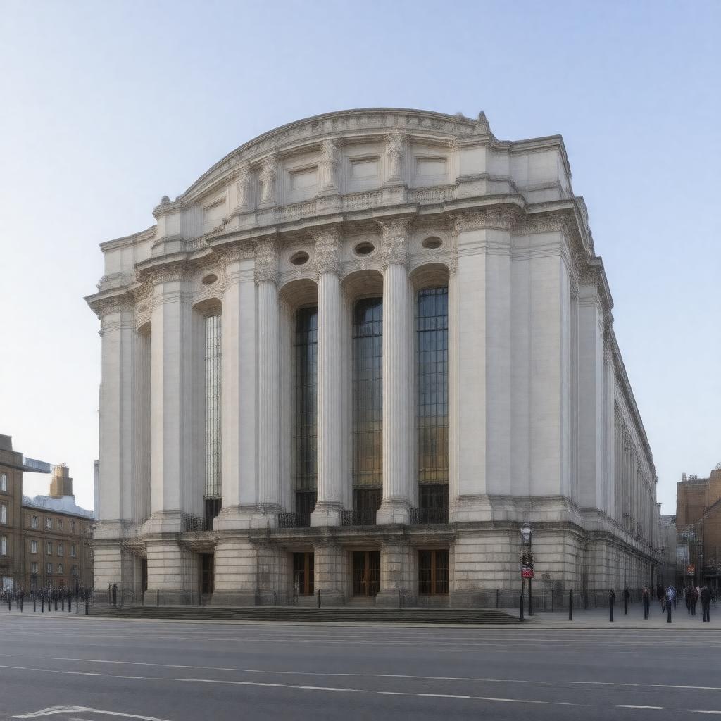 Click to view larger image AI-created image of Philharmonic Hall