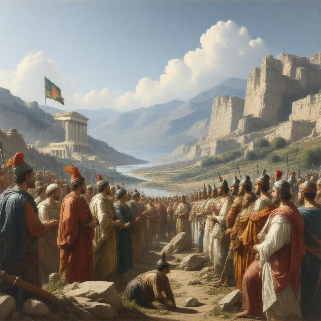 AI-created image of Philhellenism