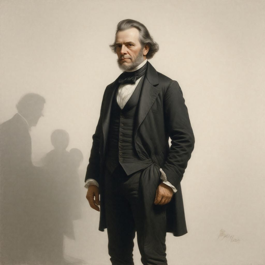 Click to view larger image AI-created image of Philip Barton Key II