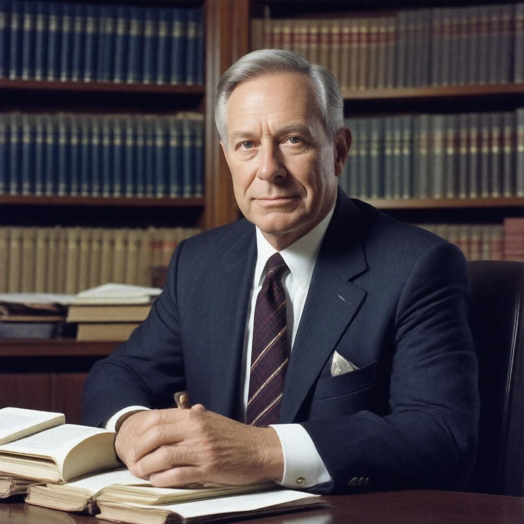 AI-created image of Philip Bobbitt