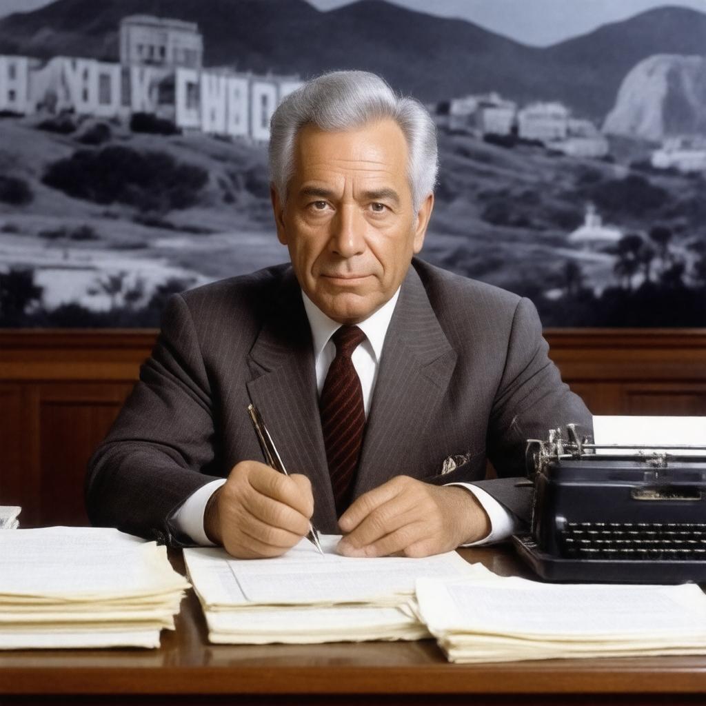 AI-created image of Philip G. Epstein