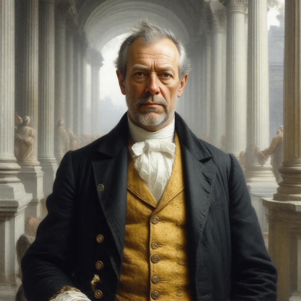 AI-created image of Philip Hardwick