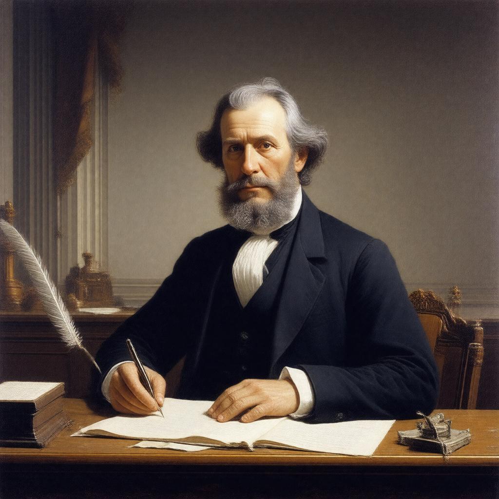 Click to view larger image AI-created image of Philip Richard Fendall II