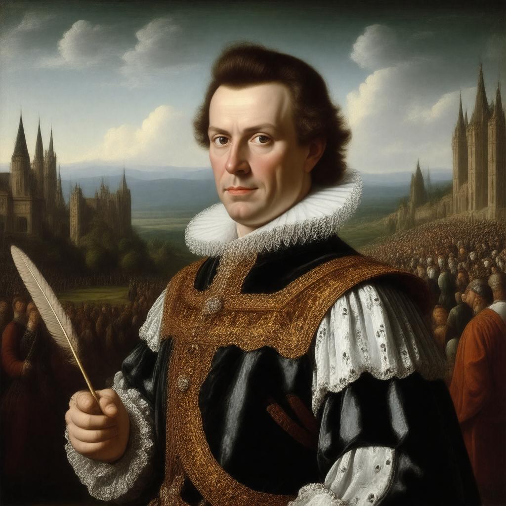 AI-created image of Philip Sidney