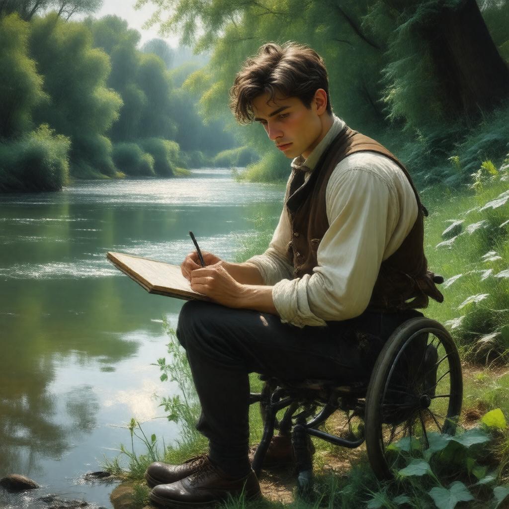 AI-created image of Philip Wakem