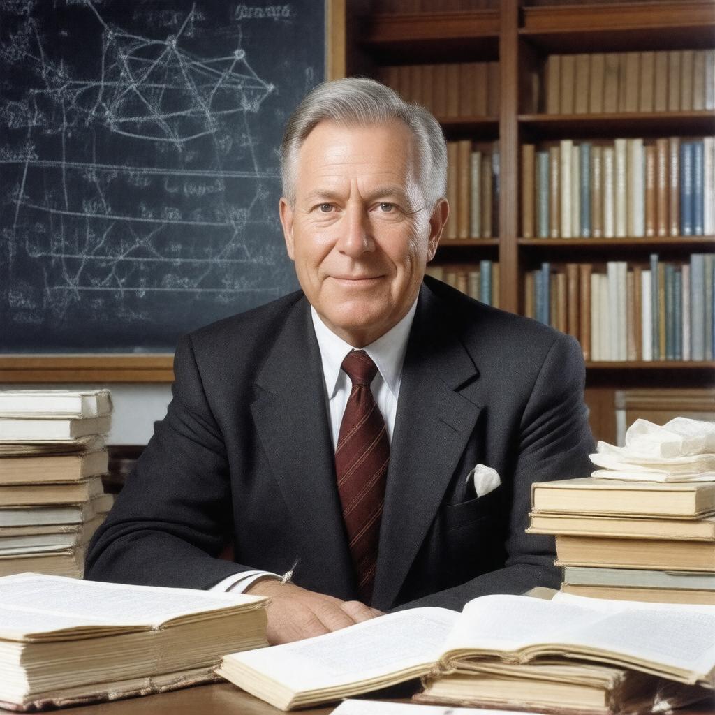 AI-created image of Philip Warren Anderson