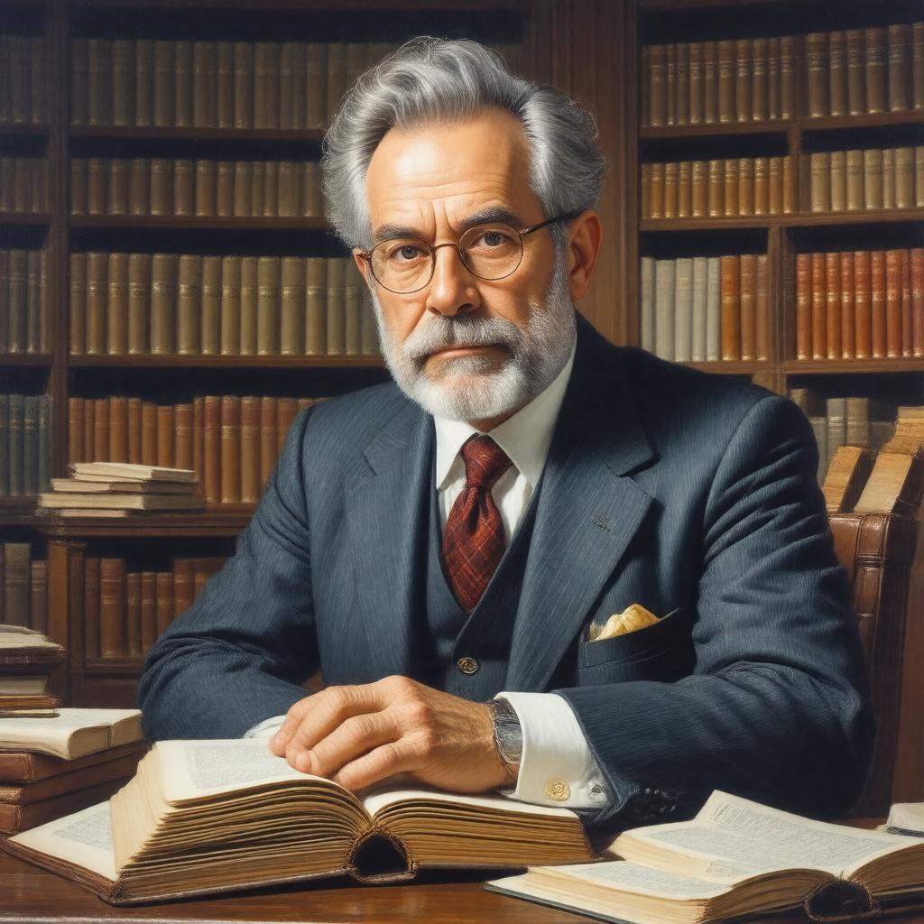 AI-created image of Philip Weinstein