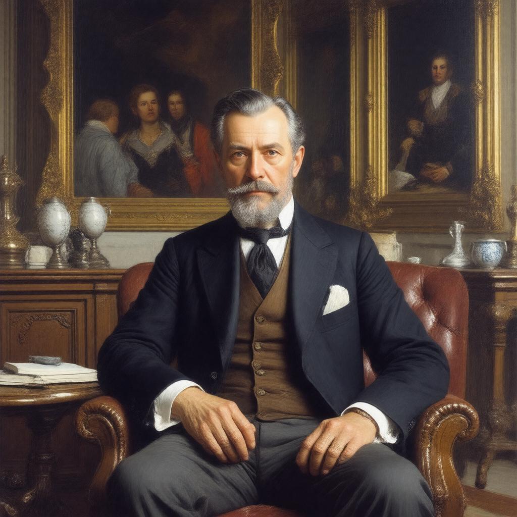 AI-created image of Philip de László