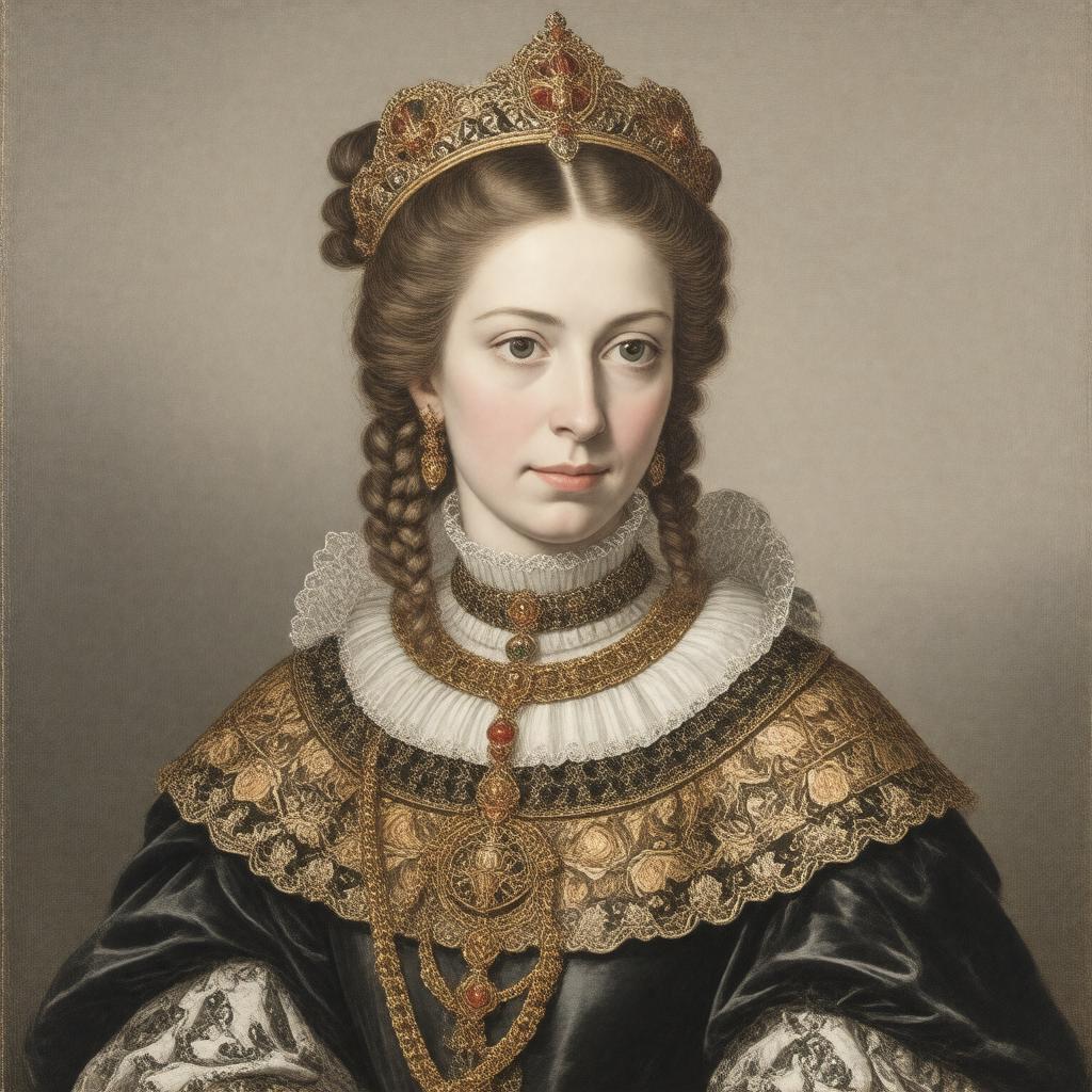 AI-created image of Philippa of Lancaster