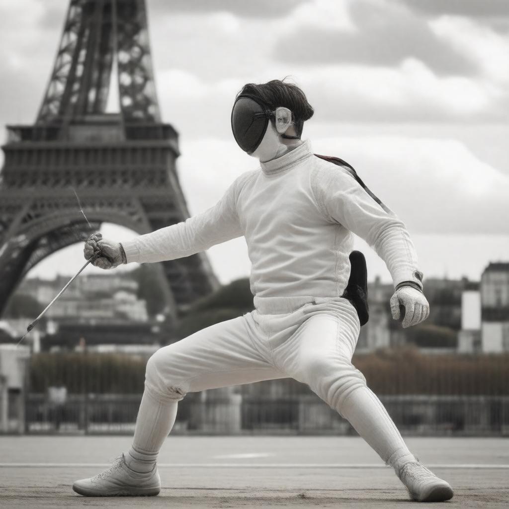 AI-created image of Philippe Omnès