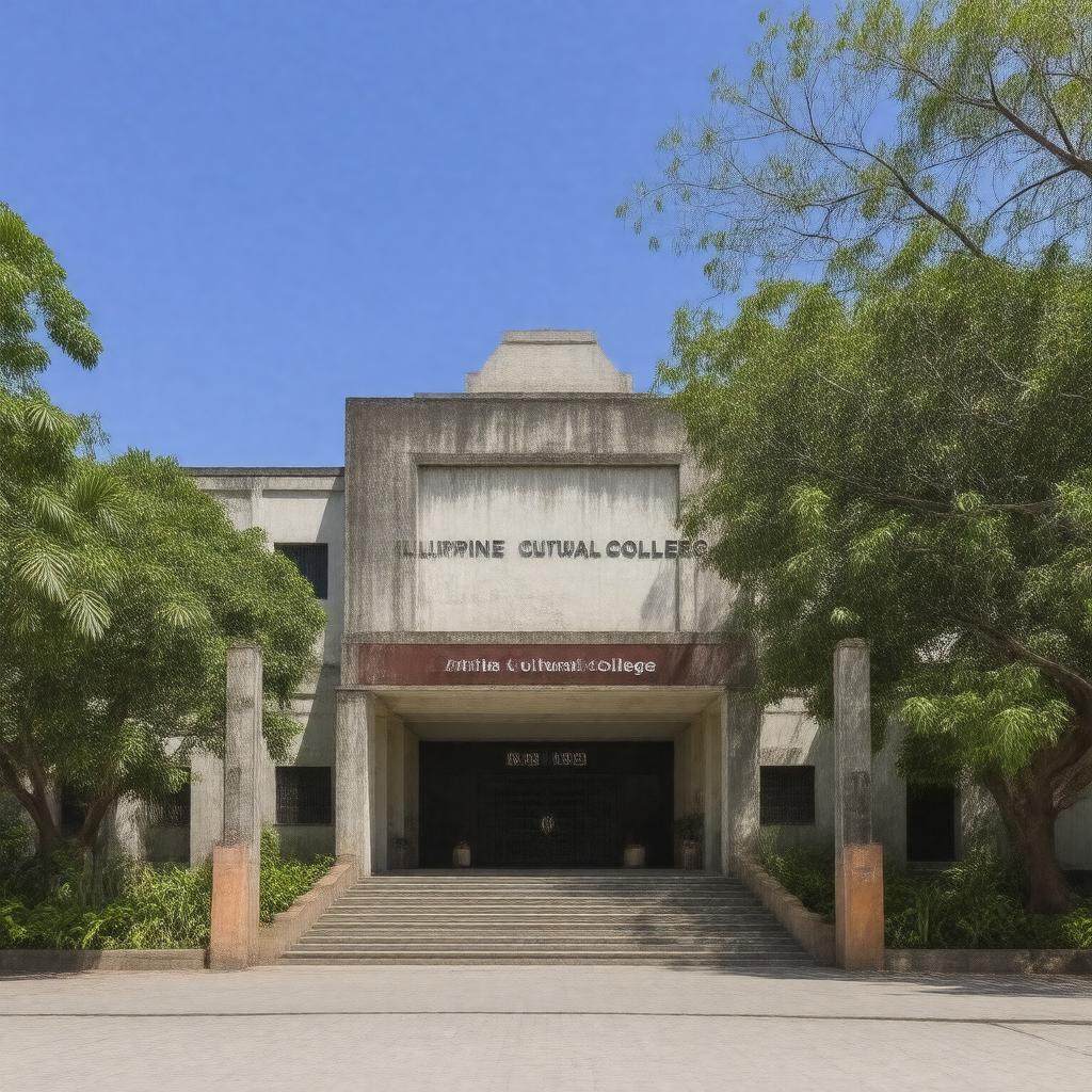 AI-created image of Philippine Cultural College