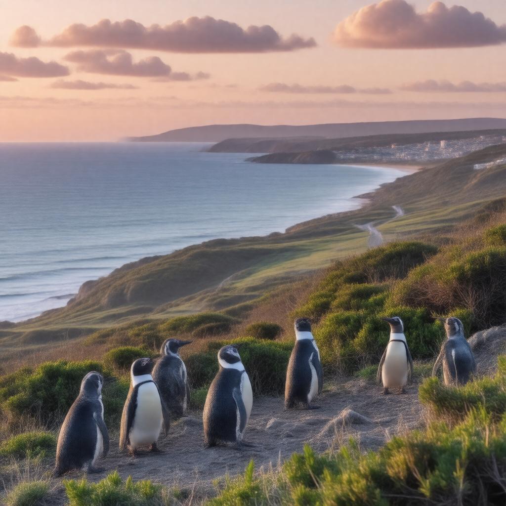 AI-created image of Phillip Island