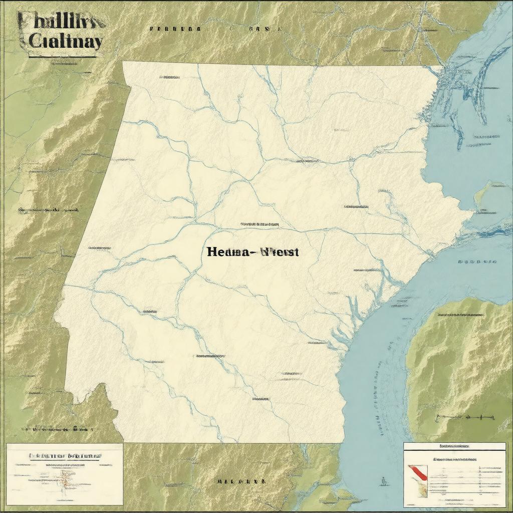 AI-created image of Phillips County, Arkansas