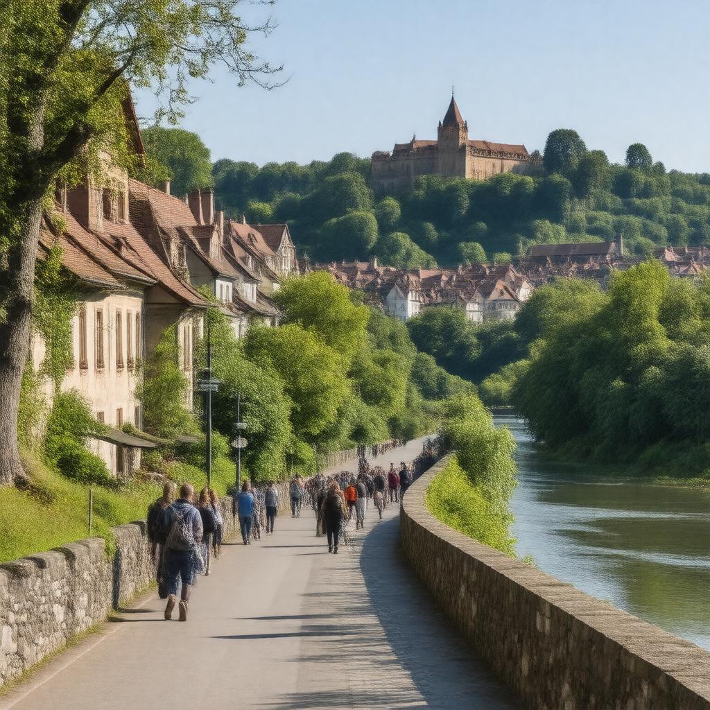 Click to view larger image AI-created image of Philosophenweg