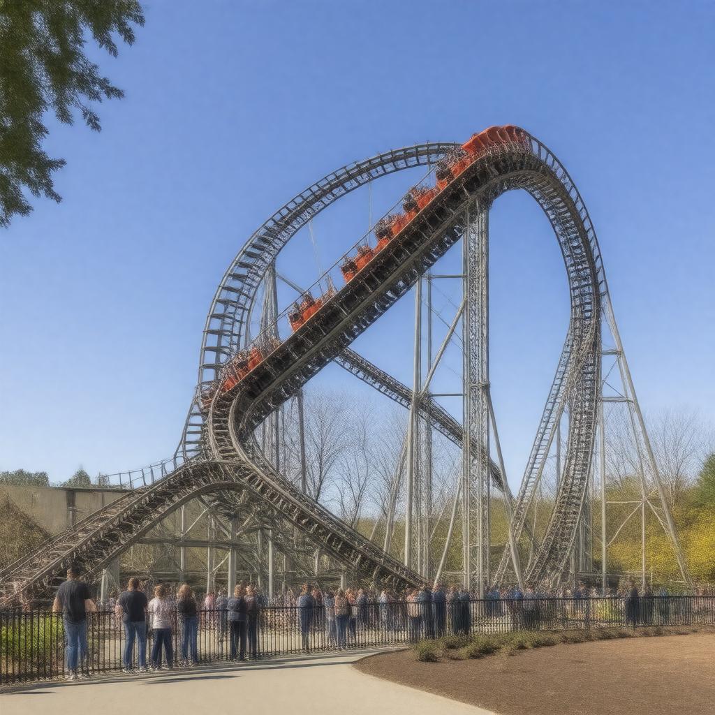 AI-created image of Phobia Phear Coaster