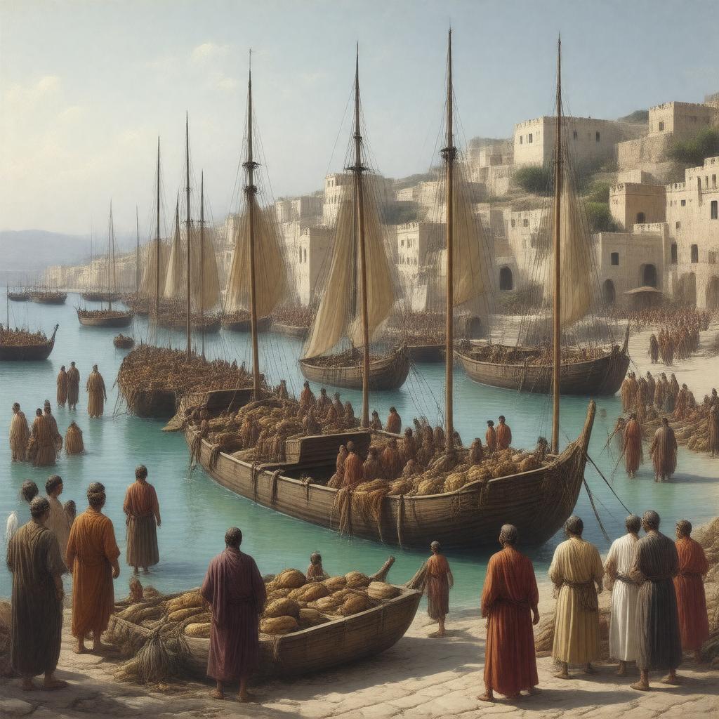 AI-created image of Phoenician