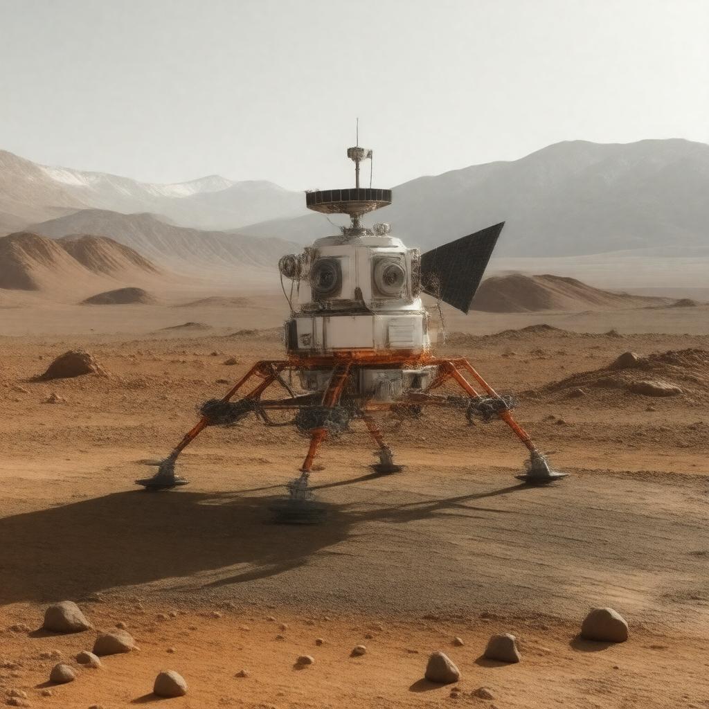 AI-created image of Phoenix Mars Mission