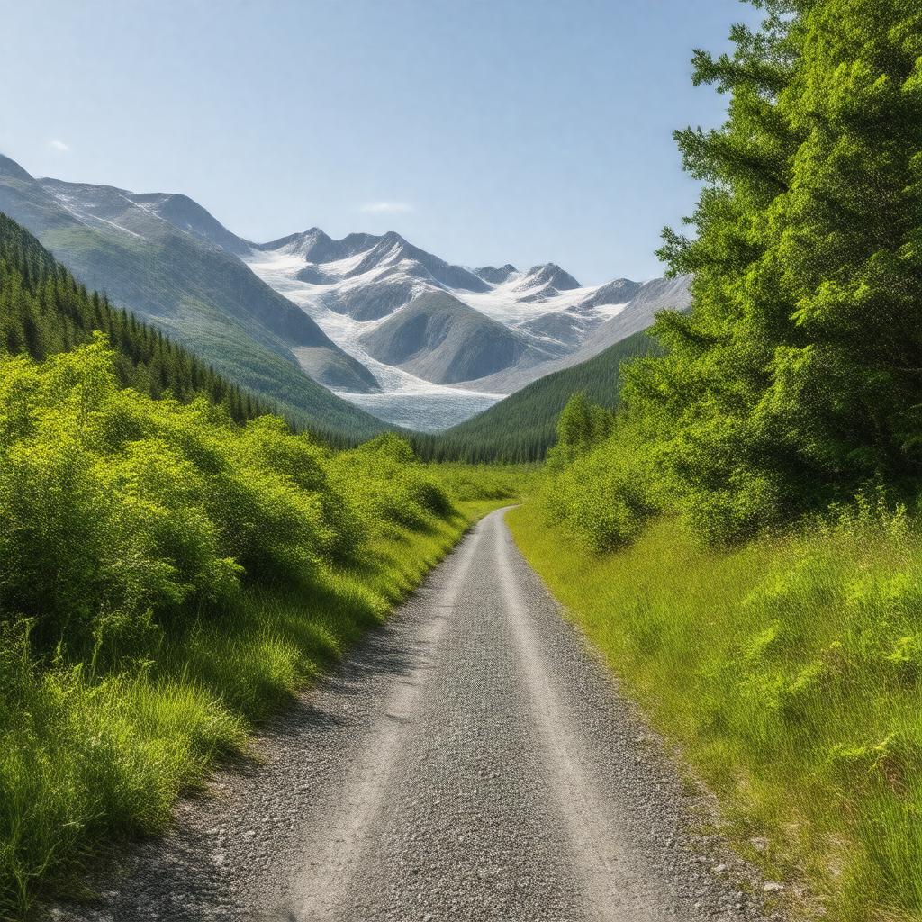 Click to view larger image AI-created image of Photo Point Trail