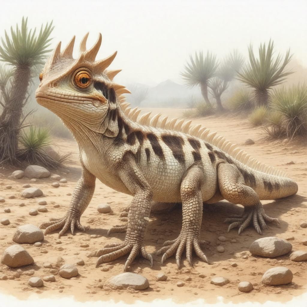 Click to view larger image AI-created image of Phrynosoma