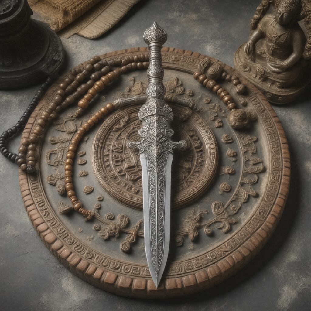 Click to view larger image AI-created image of Phurba