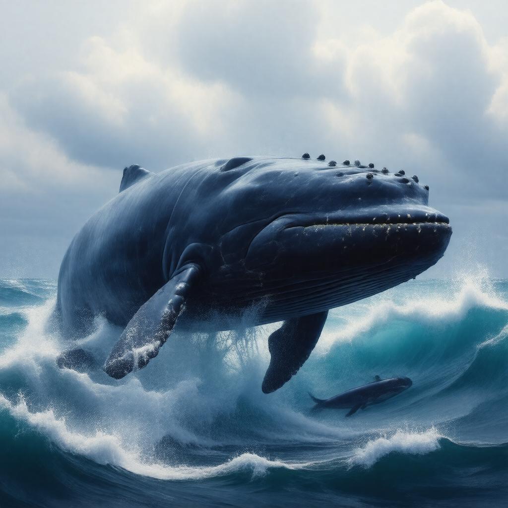 Click to view larger image AI-created image of Physeteridae