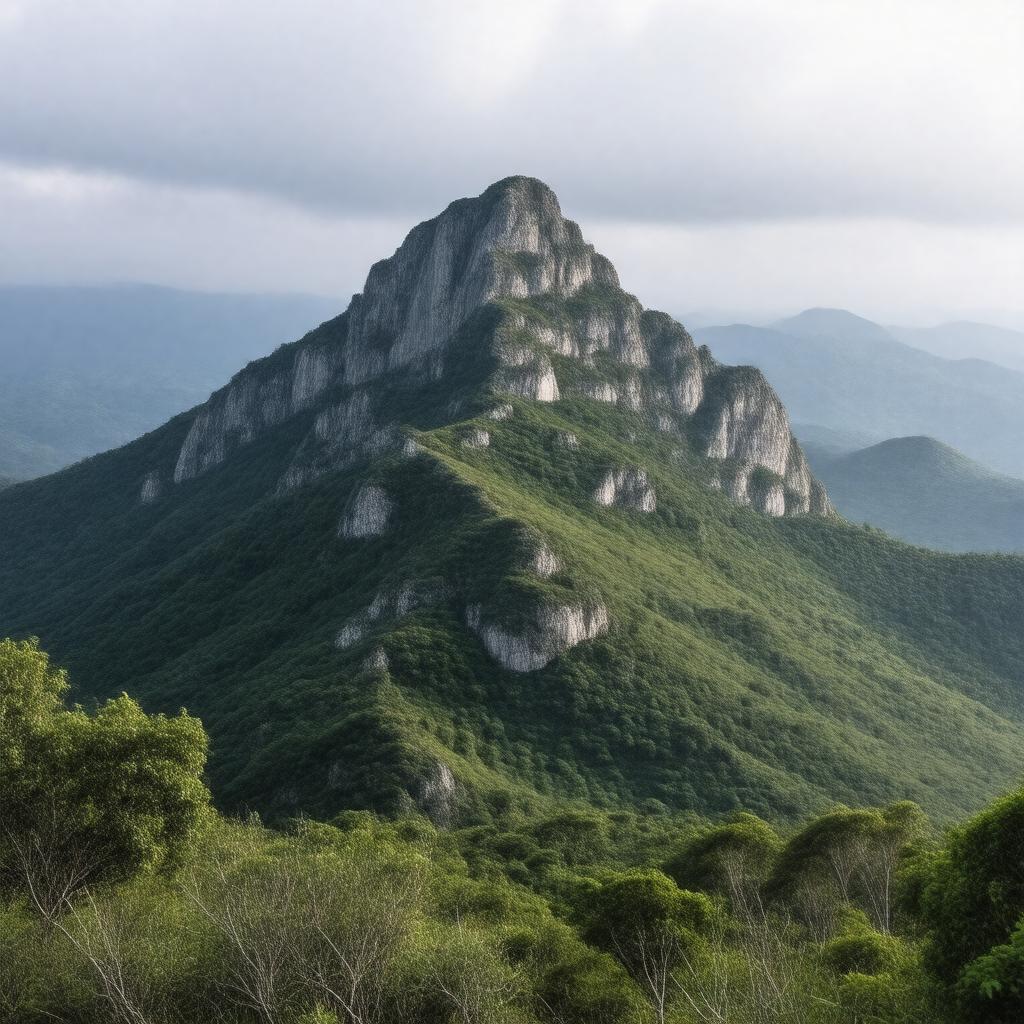 AI-created image of Pic la Selle