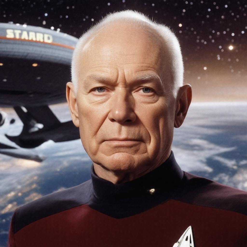 AI-created image of Picard