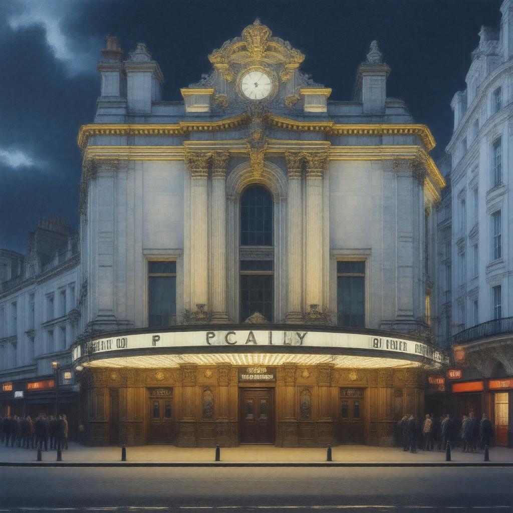 AI-created image of Piccadilly Theatre