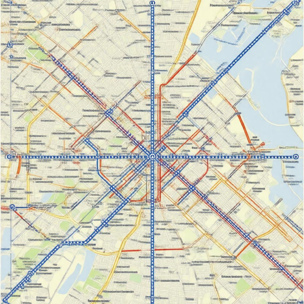 AI-created image of Piccadilly line