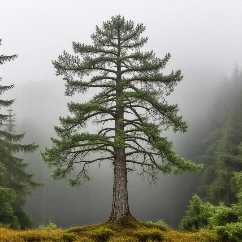 AI-created image of Picea sitchensis