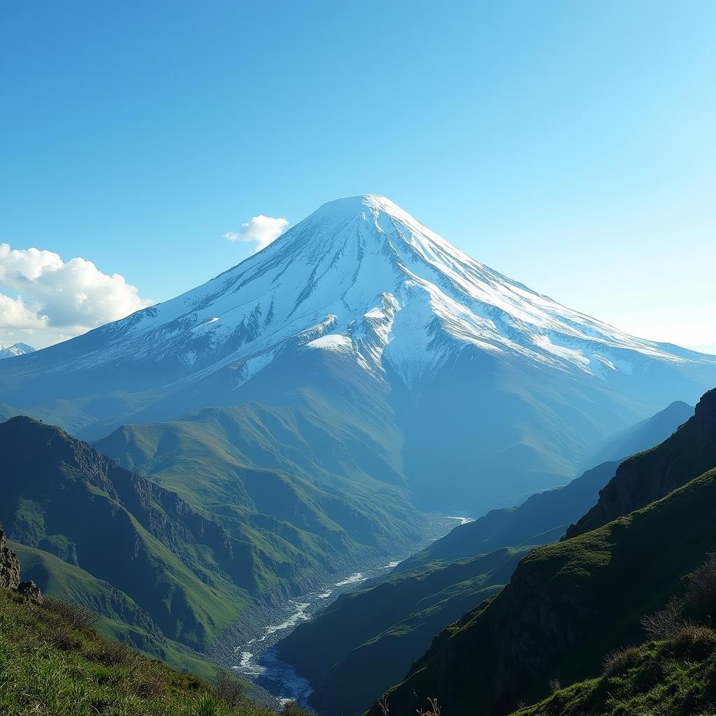AI-created image of Pico de Orizaba