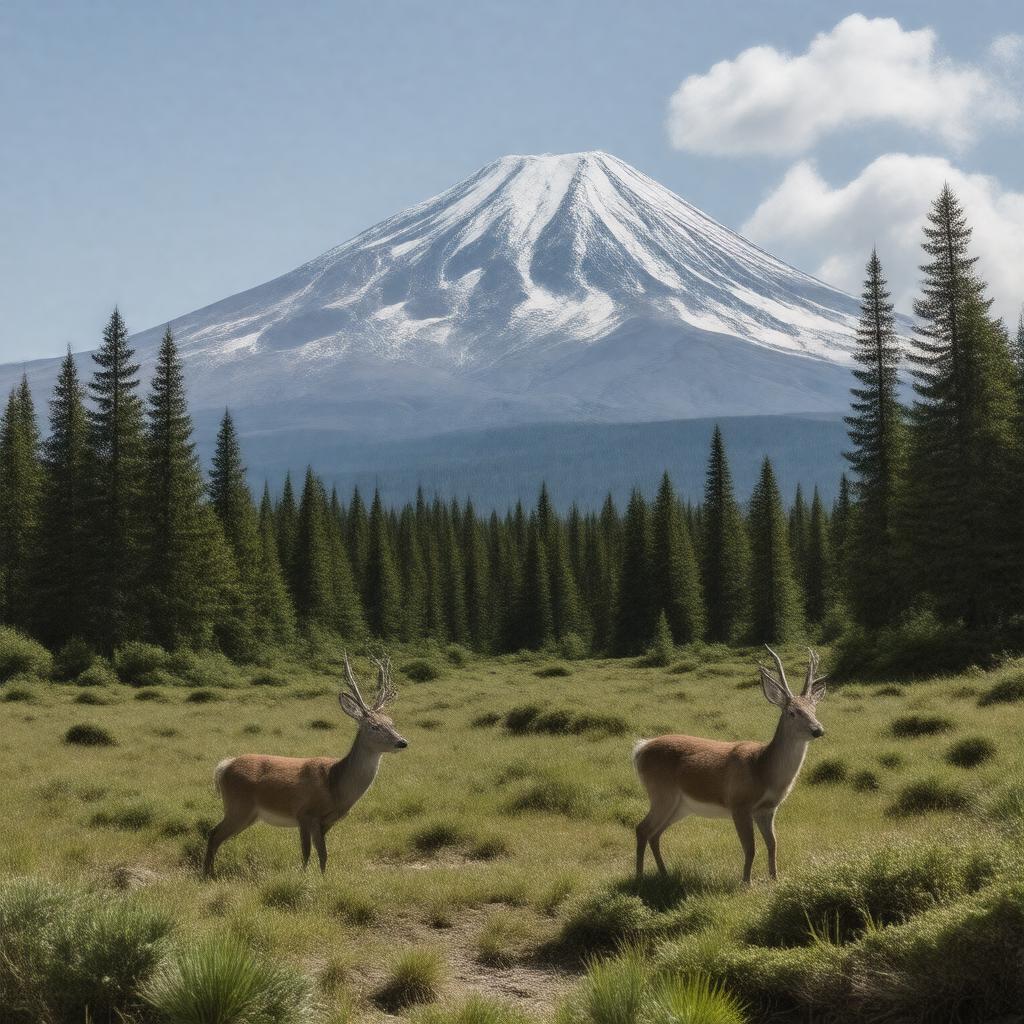 AI-created image of Pico de Orizaba National Park