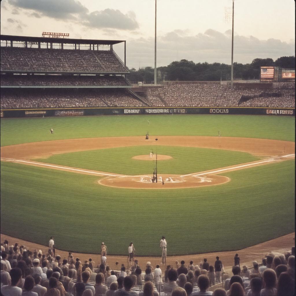 Click to view larger image AI-created image of Picturing America's Pastime