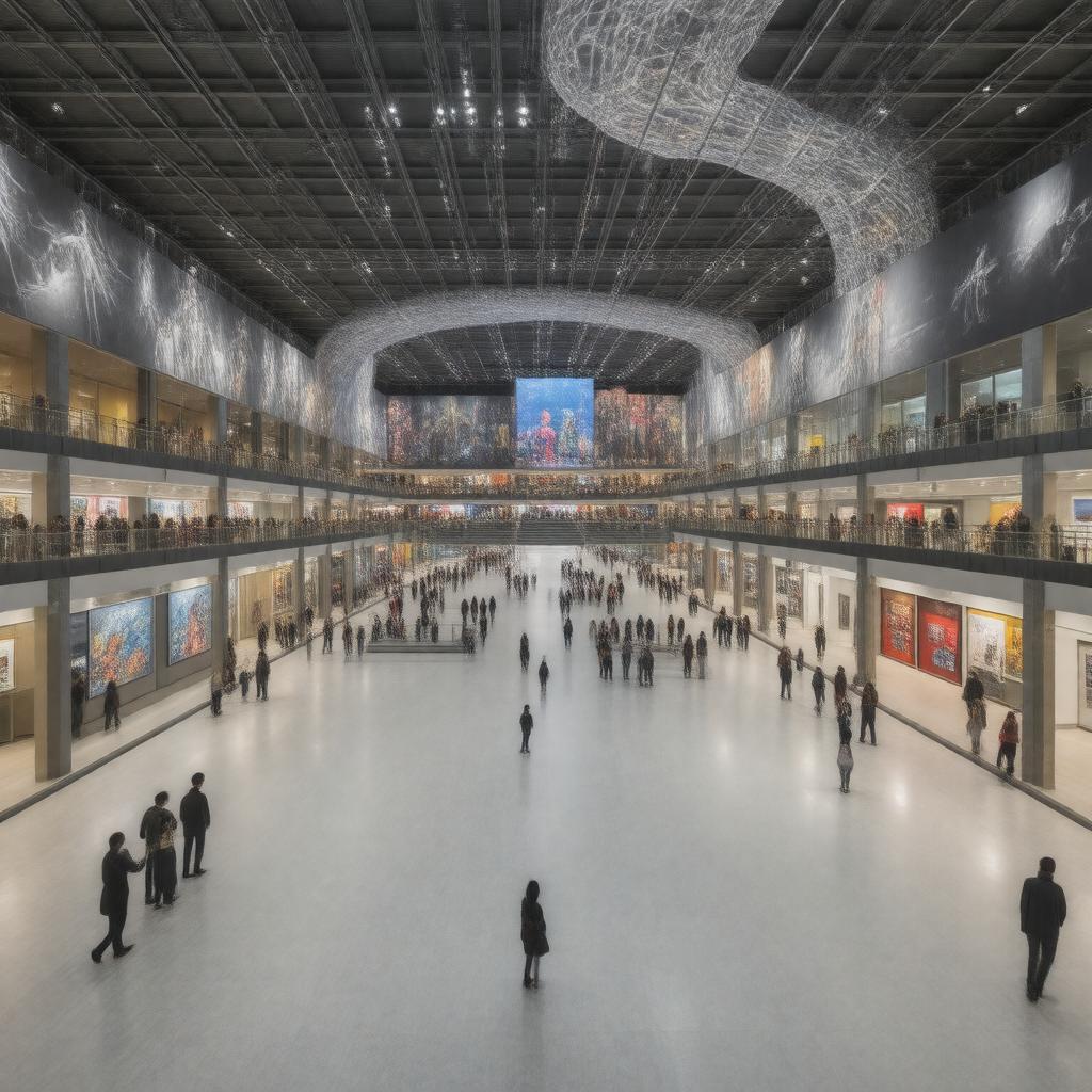 Click to view larger image AI-created image of Pier-2 Art Center