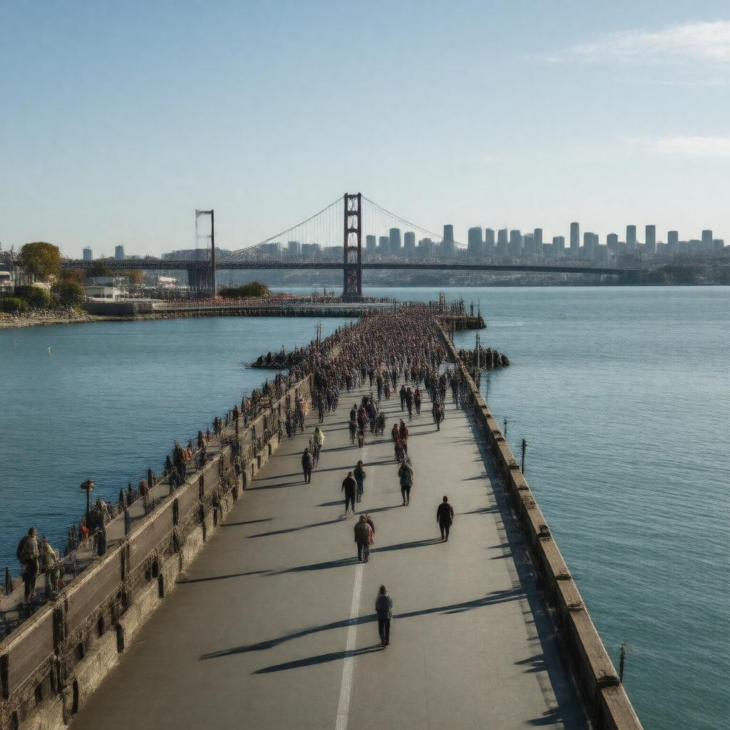 AI-created image of Pier 14