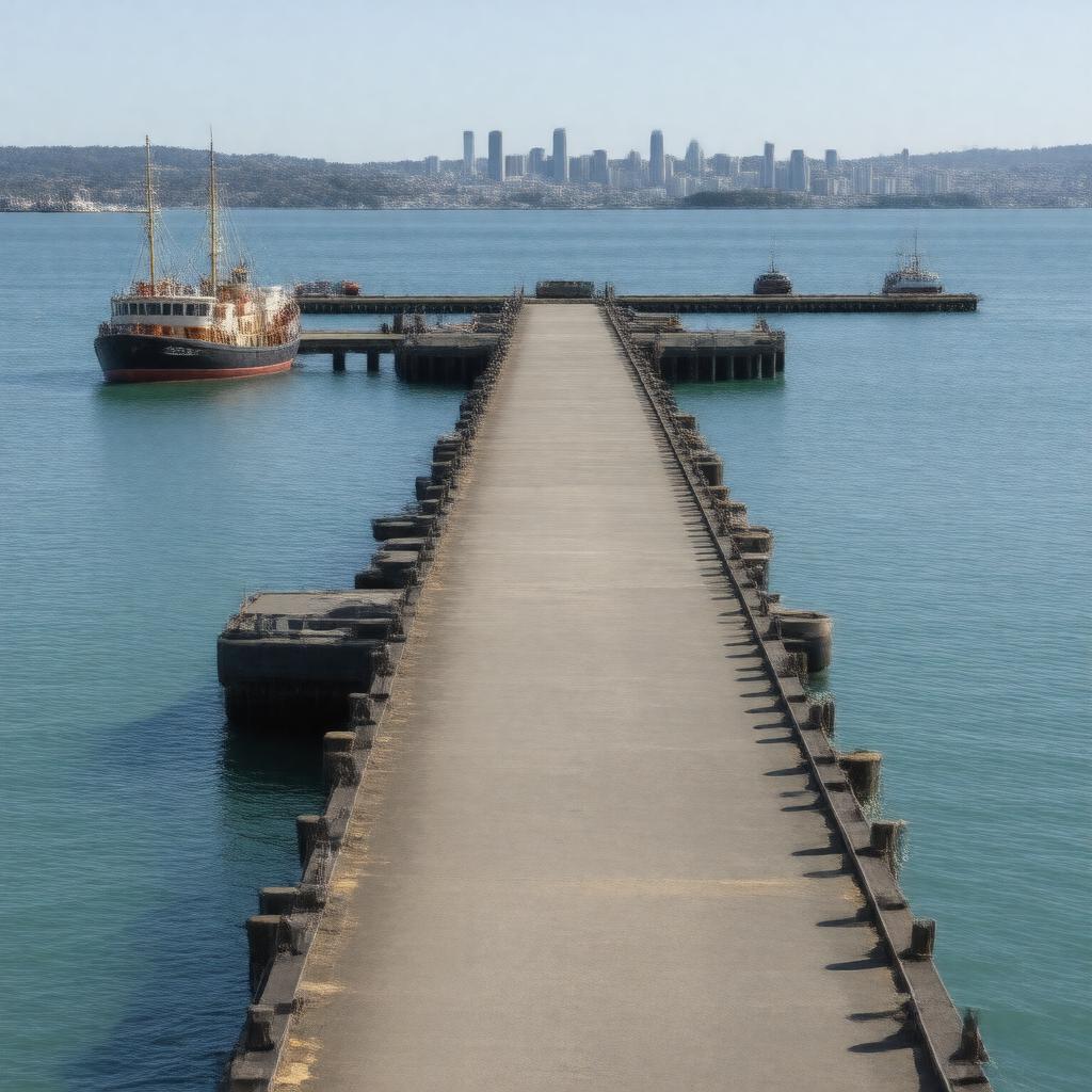 AI-created image of Pier 18