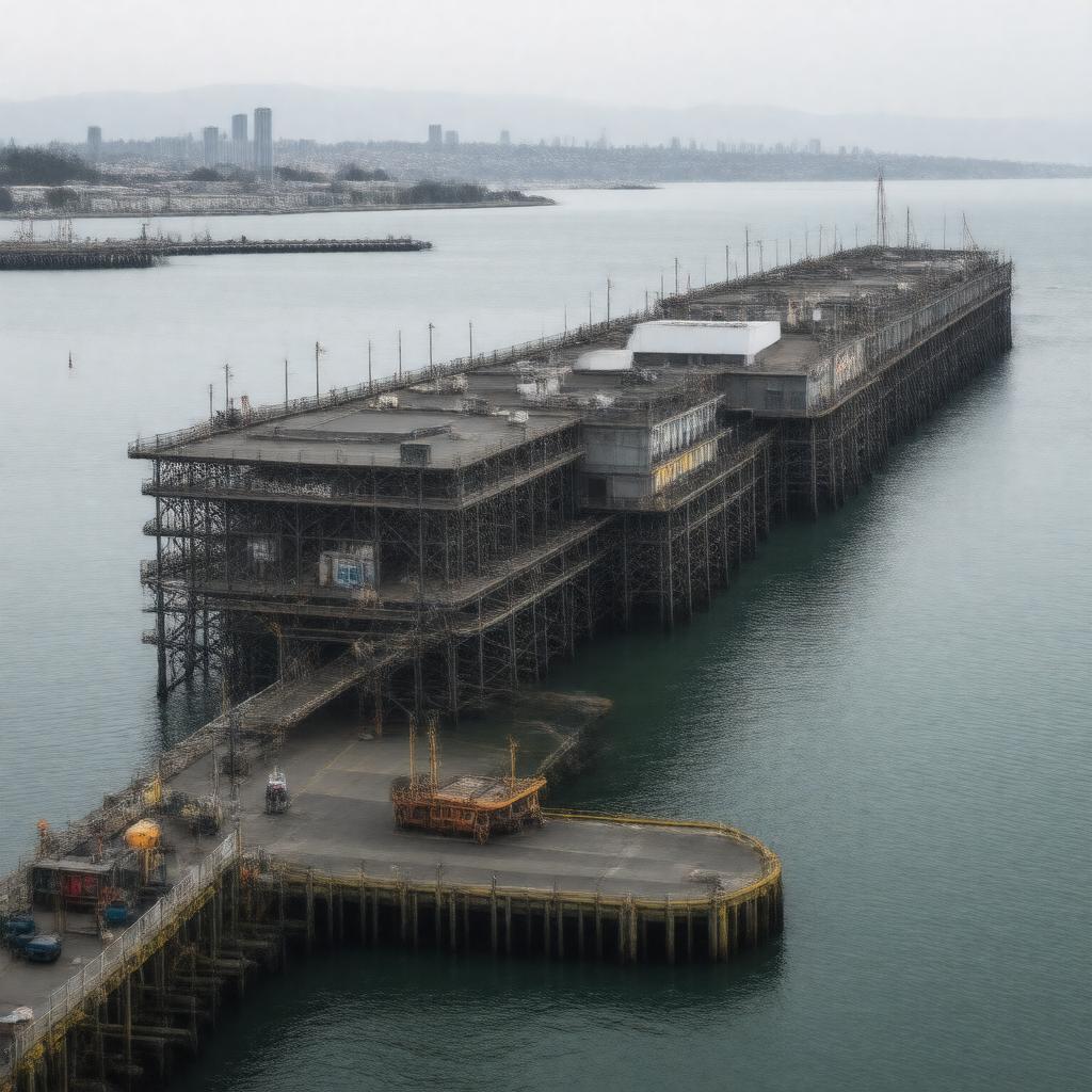 AI-created image of Pier 38