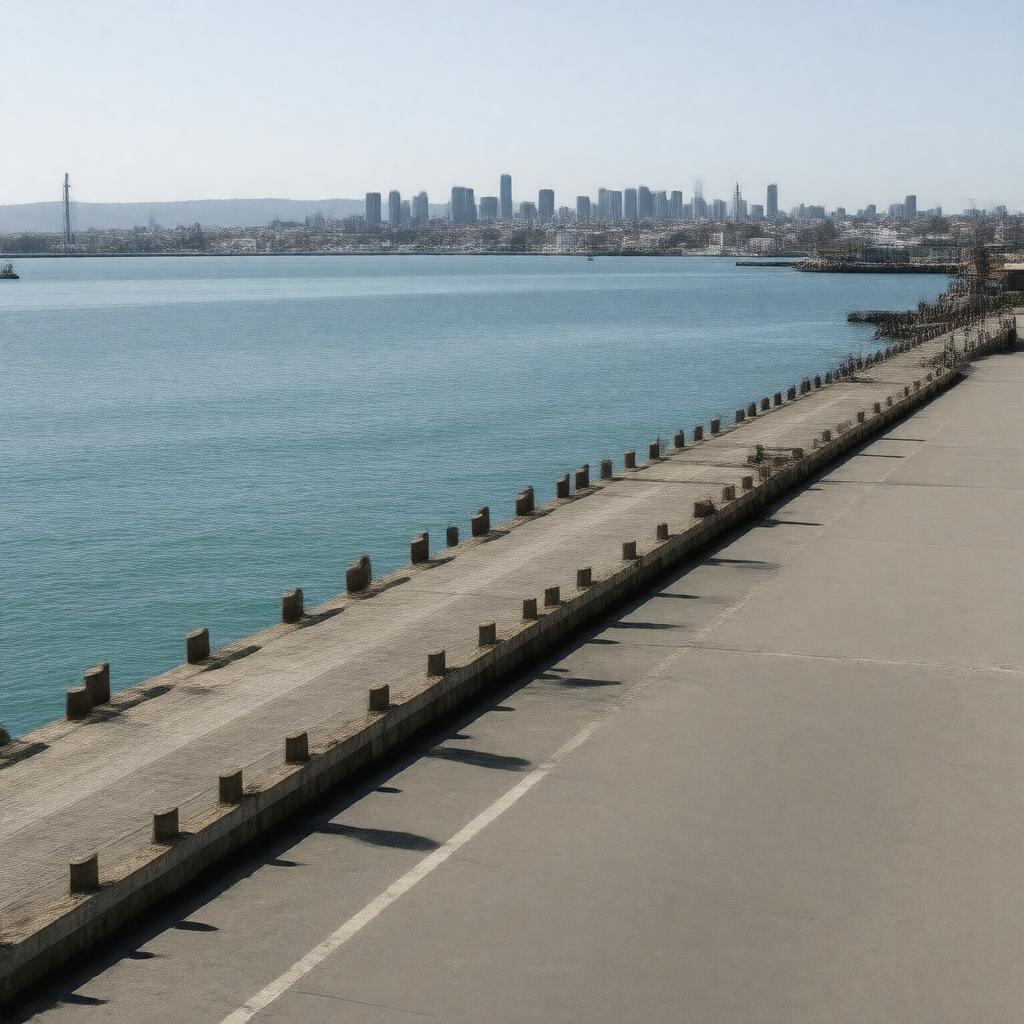 AI-created image of Pier 44