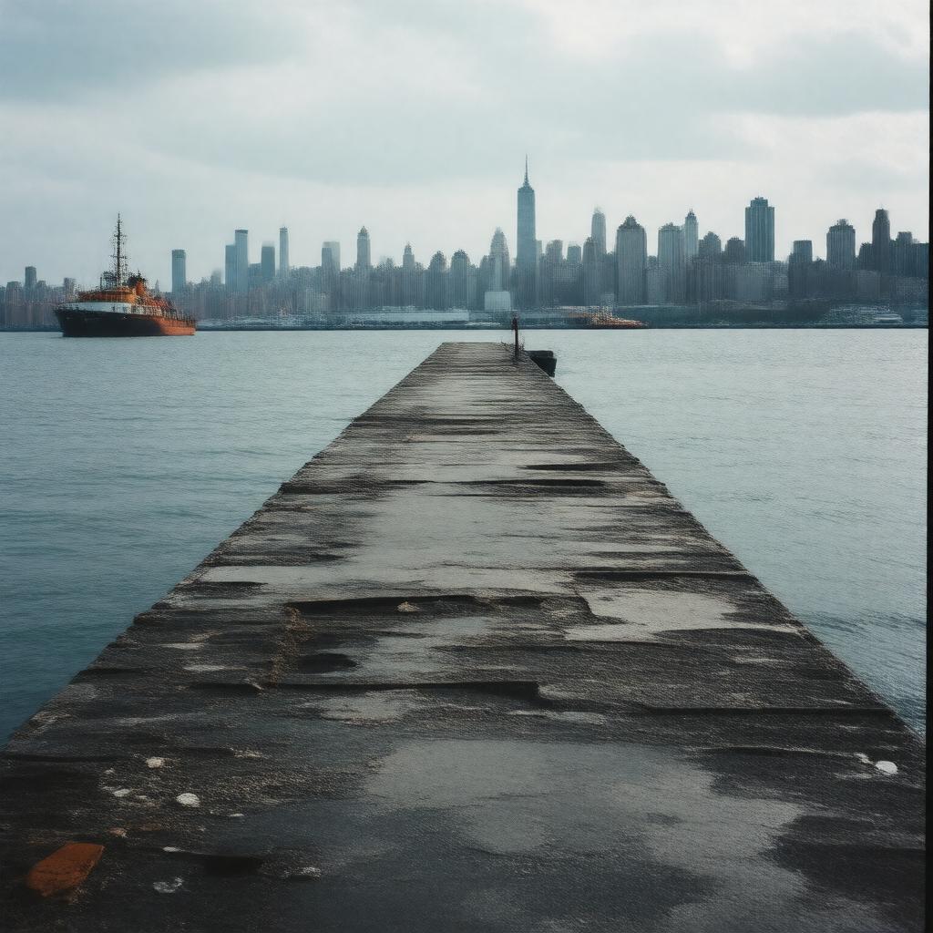 Click to view larger image AI-created image of Pier 52